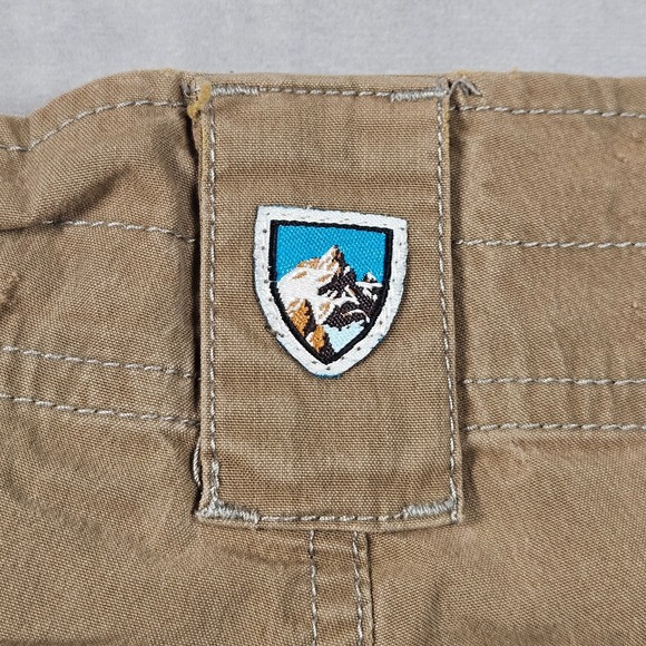 Kuhl Shorts Mens 42 Brown Zip Pockets Lightweight Outdoor Hiking Camping Utility - Picture 10 of 12
